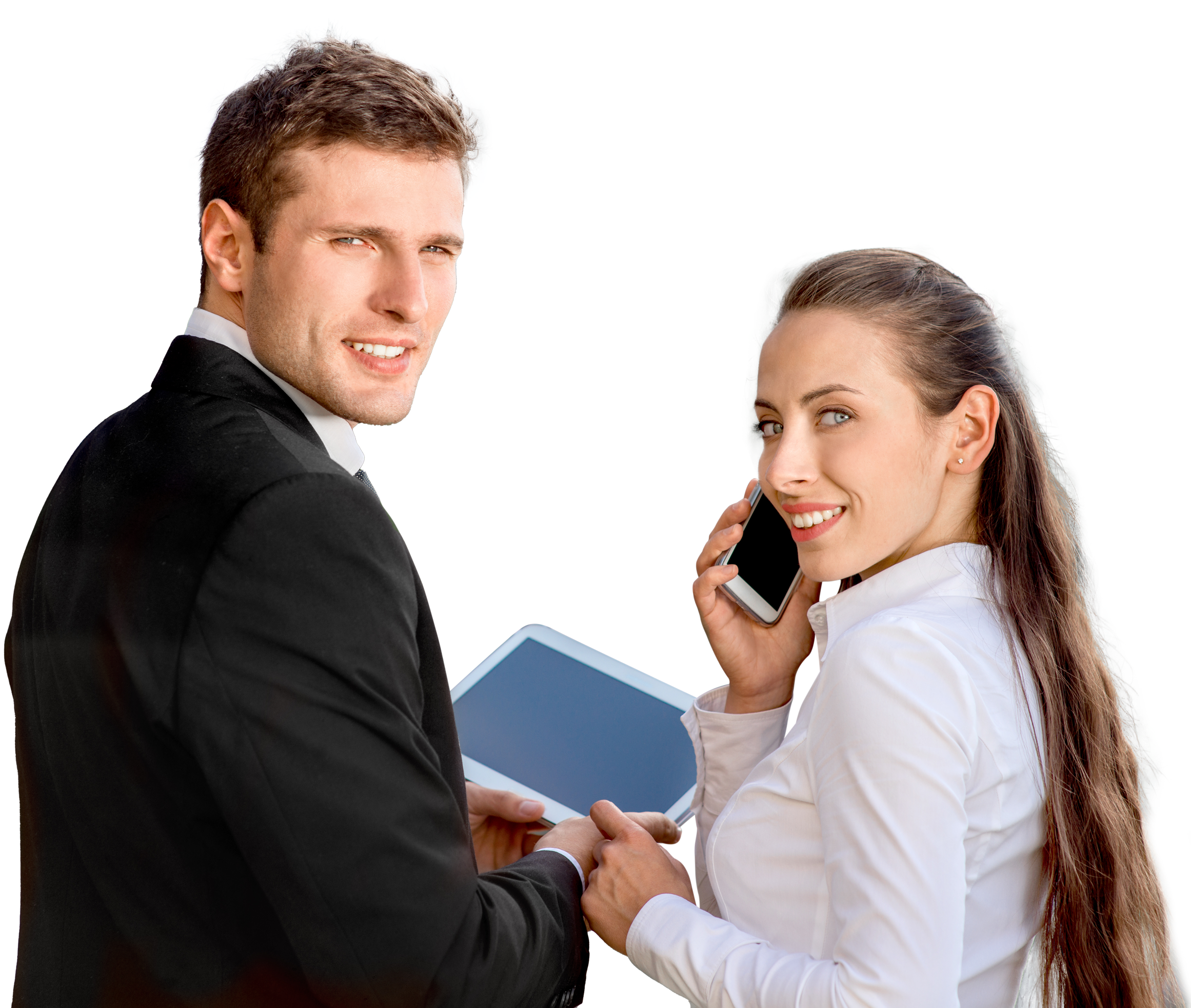 Profesionales en llamada